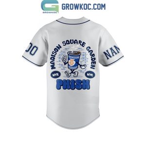 Phish Madison Square Garden Personalized Baseball Jersey
