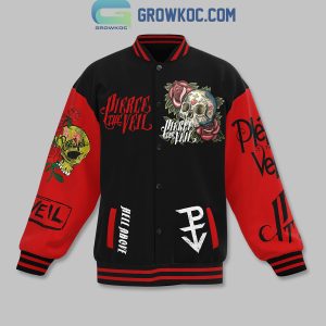 Pierce The Veil With Heaven Above You There’s Hell Over Me Baseball Jacket