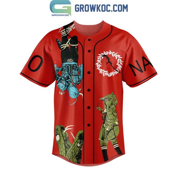 Queens Of The Stone Age The End Is Nero Personalized Baseball Jersey