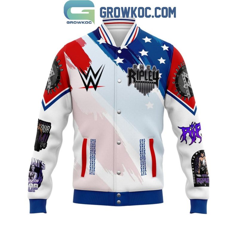 Rhea Ripley WWE I'm Your Mami Baseball Jacket - Growkoc