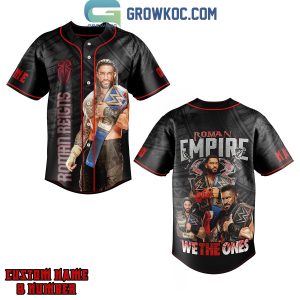 Roman Reigns Head Of The Table Roman Empire We The Ones Personalized Baseball Jersey