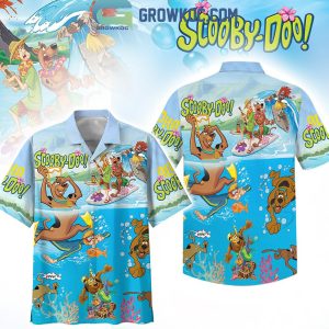 Scooby-Doo Diving Swimming Surfing Hawaiian Shirts