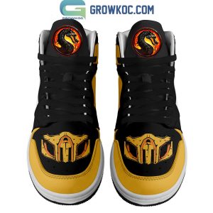 Scorpion Mortal Kombat Fan Air Jordan 1 Shoes