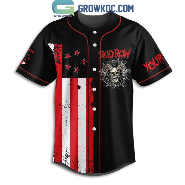 Skid Row Youth Gone Wild Personalized Baseball Jersey