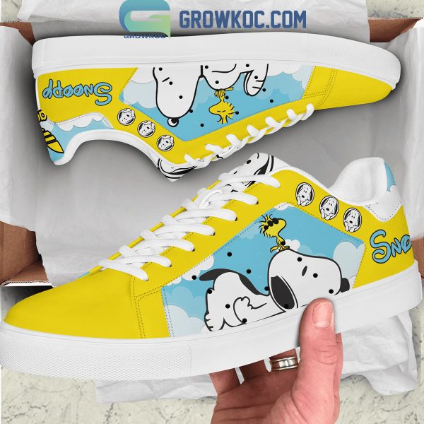 Snoopy Peanuts Cartoon Love Stan Smith Shoes