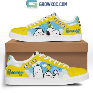 Snoopy Peanuts Cartoon Love Stan Smith Shoes