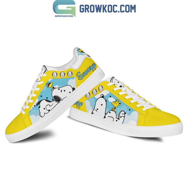 Snoopy Peanuts Cartoon Love Stan Smith Shoes