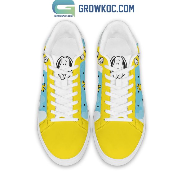 Snoopy Peanuts Cartoon Love Stan Smith Shoes