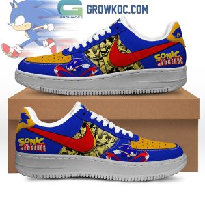 Sonic The Hedgehog Gotta Go First Fan Air Jordan 1 Shoes