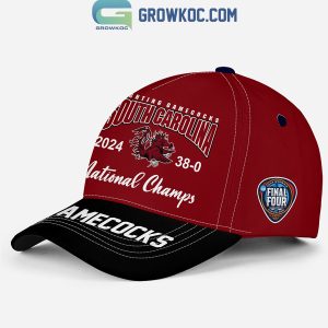 South Carolina Gamecocks 2024 National Champions Go Gamecocks Red Design Cap