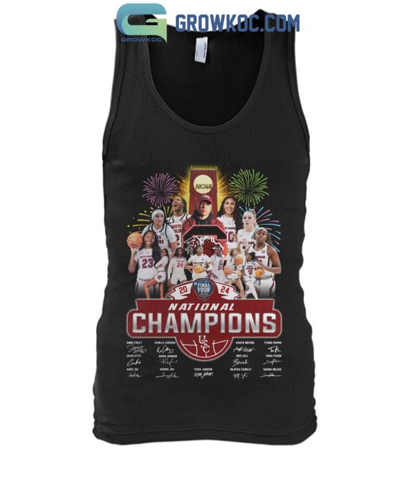 South Carolina Gamecocks NCAA Women’s Basketball National Champions 2024 Fan T-Shirt