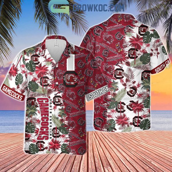 South Carolina Gamecocks Tropical Love Ocean Hawaiian Shirts