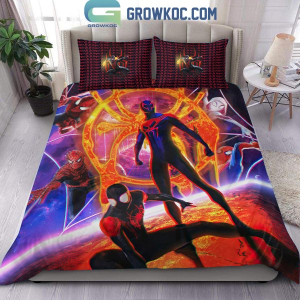 Spider-Man Across The Spider-Verse Miles Gwen Bedding Set