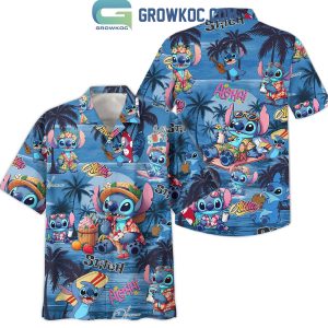 Stitch Aloha Happy Alien Hawaiian Shirts