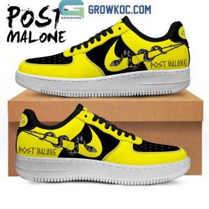 Sunflower Post Malone Air Force 1 Shoes