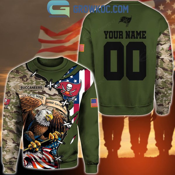Tampa Bay Buccaneers Veteran Proud Of America Personalized Hoodie Shirts