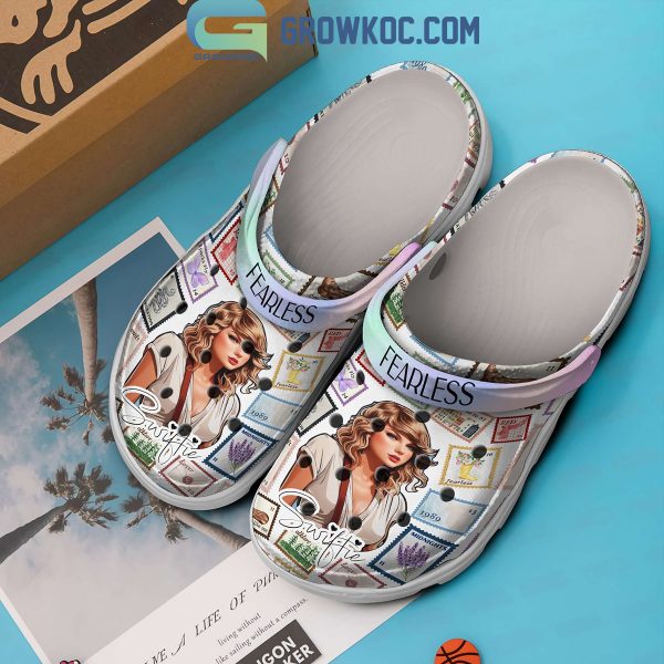 Taylor Swift Fearless Swiftie Crocs Clogs