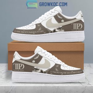 Taylor Swift TTPD I Touched You For Only A Fortnight Air Force 1 Shoes