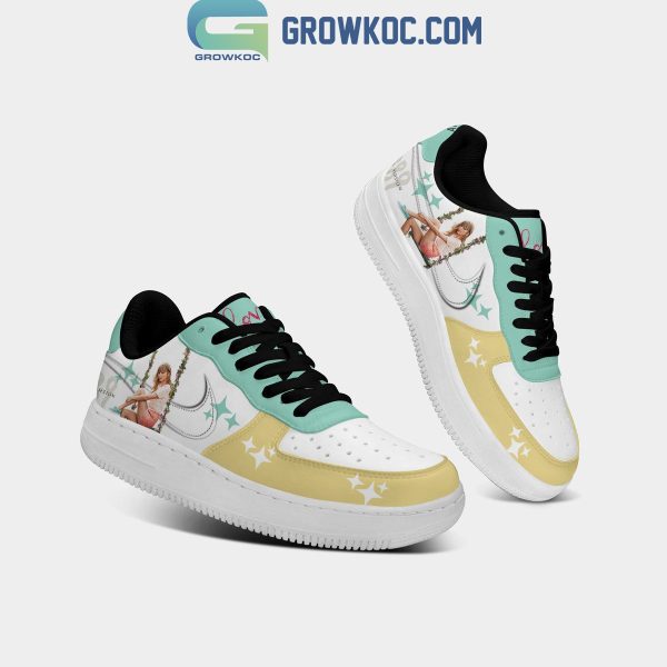 Taylor Swift The Lovers Album Air Force 1 Shoes White