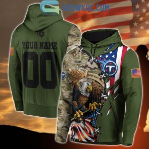 Tennessee Titans Veteran Proud Of America Personalized Hoodie Shirts