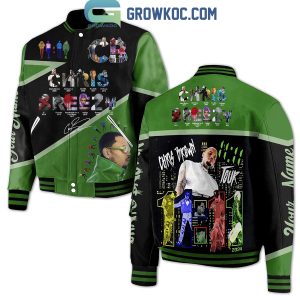 The 1111 Tour Chris Brown Fan Personalized Baseball Jacket