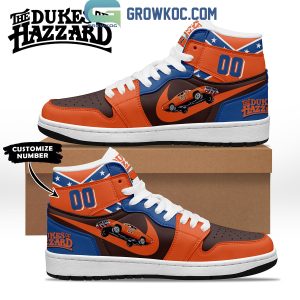 The Dukes Of Hazzard Action Series Personalized Air Jordan 1 Shoes