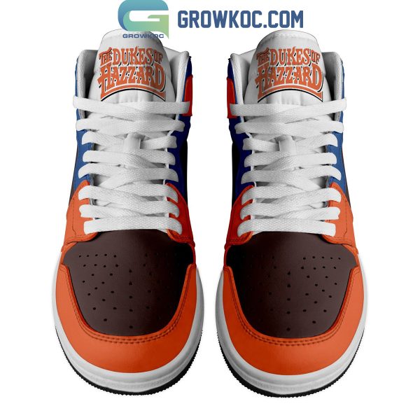 The Dukes Of Hazzard Action Series Personalized Air Jordan 1 Shoes