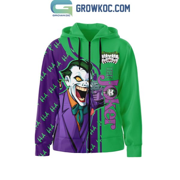 The Joker Batman DC Comic Why So Serious Hoodie Shirts