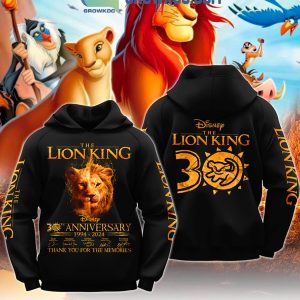 The Lion Kings 30th Anniversary 1994-2024 Fan Hoodie Shirts