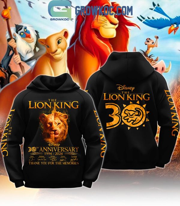 The Lion Kings 30th Anniversary 1994-2024 Fan Hoodie Shirts