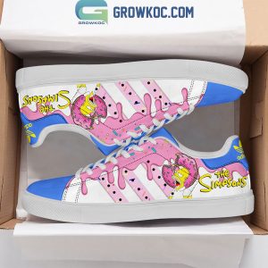 The Simpsons The Strawberry Iced Donut With Sprinkles Stan Smith Shoes