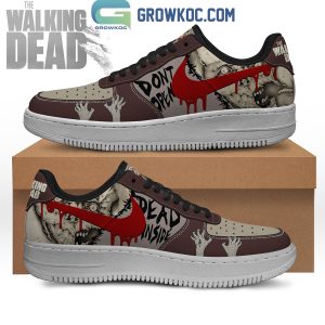 The Walking Dead Dead Inside Fan Air Force 1 Shoes