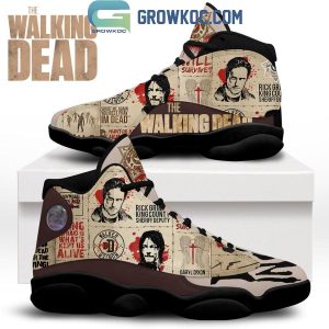 The Walking Dead Don’t Open Dead Inside Air Jordan 13 Shoes