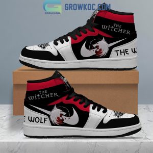 The Witcher The White Wolf Fan Air Jordan 1 Shoes