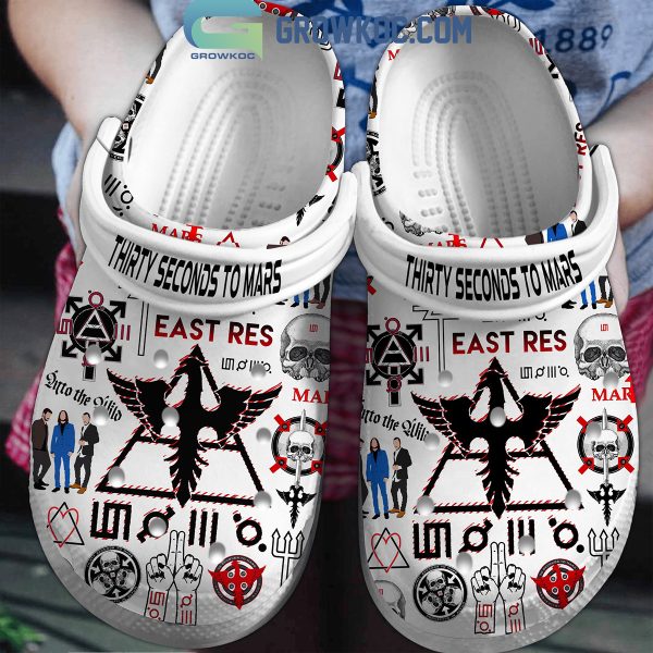 Thirty Seconds To Mars Fan Love Crocs Clogs