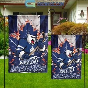 Toronto Maple Leafs Leafs Nation House Garden Flags