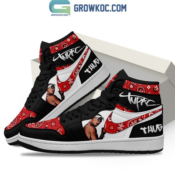 Tupac Shakur Ambitionz Az A Ridah Air Jordan 1 Shoes