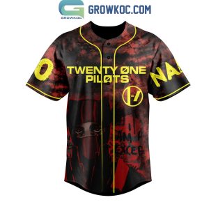 Twenty One Pilots Hey Kid Get Out Of The Road Personalized Baseball Jersey