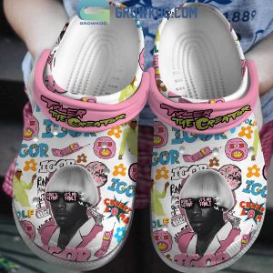 Tyler The Creator Call Me If You Get Lost Crocs Clogs White Design