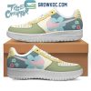 Spider Man Super Hero Love Fan White Lace Air Force 1 Shoes
