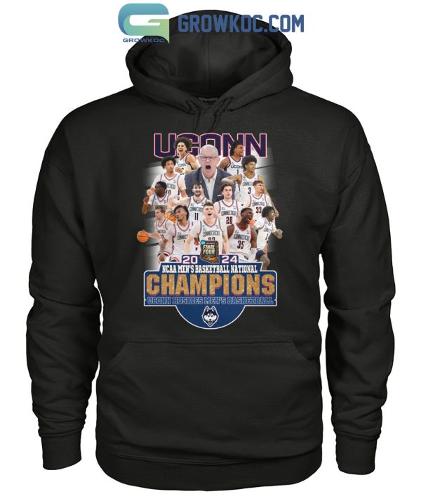 Uconn Huskies 2024 Men’s Basketball National Champions T Shirt