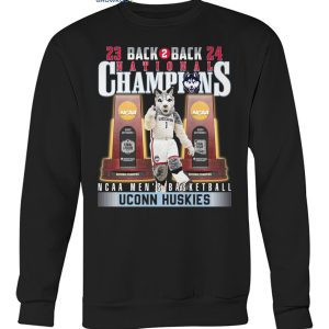 Uconn Huskies Back 2 Back National Champions Men’s Basketball T Shirt