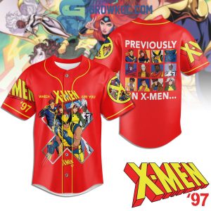 Which X-Men Are You Personalized Baseball Jersey