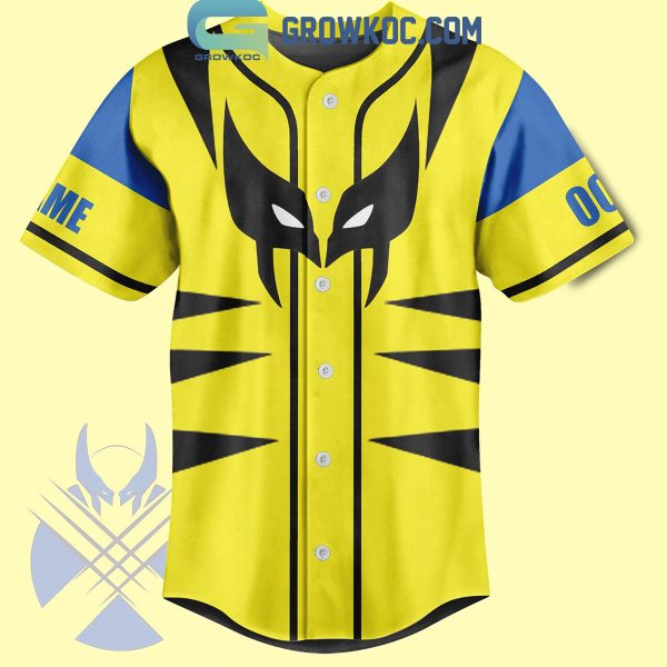 Wolverine X-Men ’97 I’m The Best There Is At What I Do Personalized Baseball Jersey