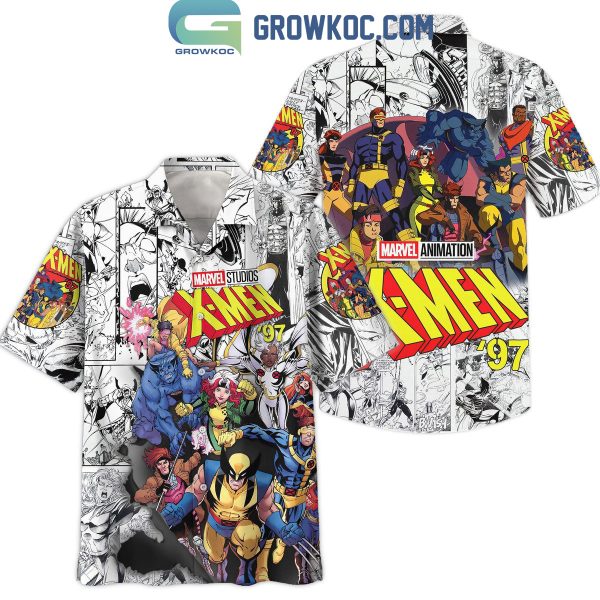 X-Men ’97 Marvel Animation Comic Hawaiian Shirts
