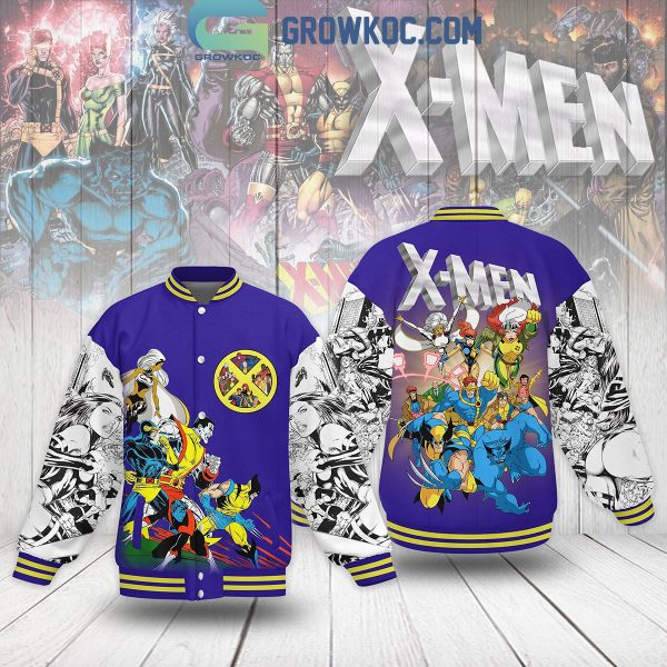 X-Men ’97 Marvel Animation Comic Hero Baseball Jacket