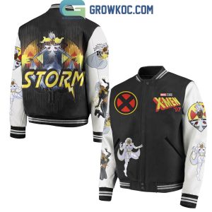 X-Men ’97 Storm Ororo Munroe Fan Baseball Jacket