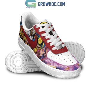 X-Men Love Fan ’97 Comic Marvel Jane Wolverine Air Force 1 Shoes