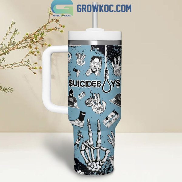 Suicideboys Grey Day Fan 40oz Tumbler