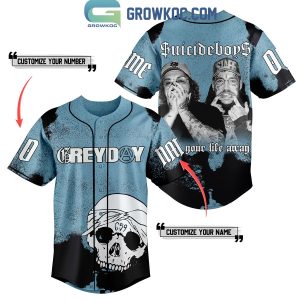 Suicideboys Greyday Sign Your Life Away Personalized Baseball Jersey